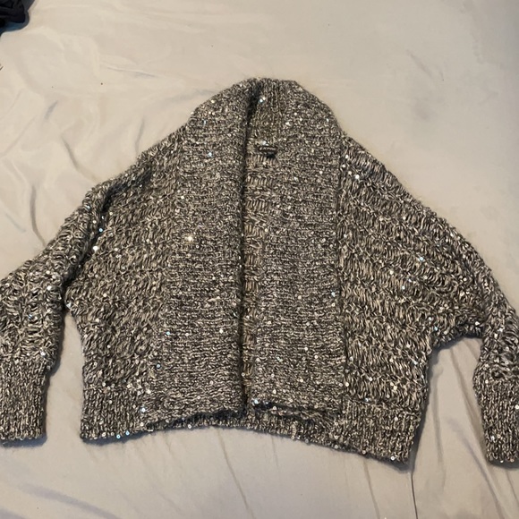 Express Sequin Cardigan - Picture 5 of 5